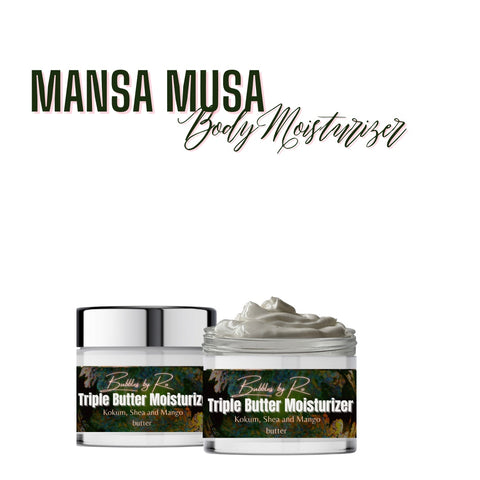 Mansa Musa Triple Butter Body Moisturizer